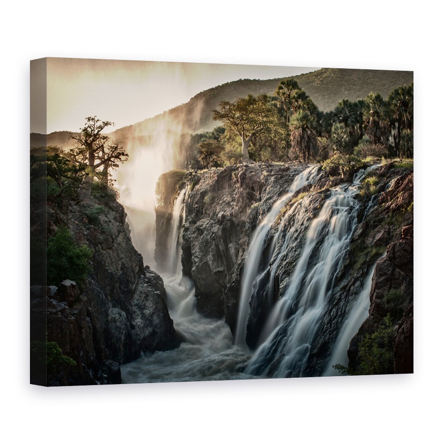 Tablou Canvas - Cascade Sacre, Peisaj, Apa, Africa, Baobab, 30 x 40 cm