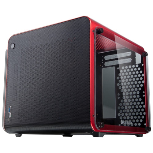 Carcasa Raijintek METIS EVO TG, Mini ITX, fara sursa, ITX, Red