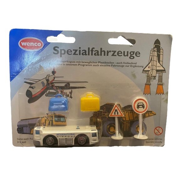 Set aeroport Vision din plastic, multicolor