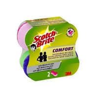 bureti scotch brite confort delicat de bucatarie 2 bucset spuma poliuretanica si fibra abraziva culori diverse imagen 30_1_
0