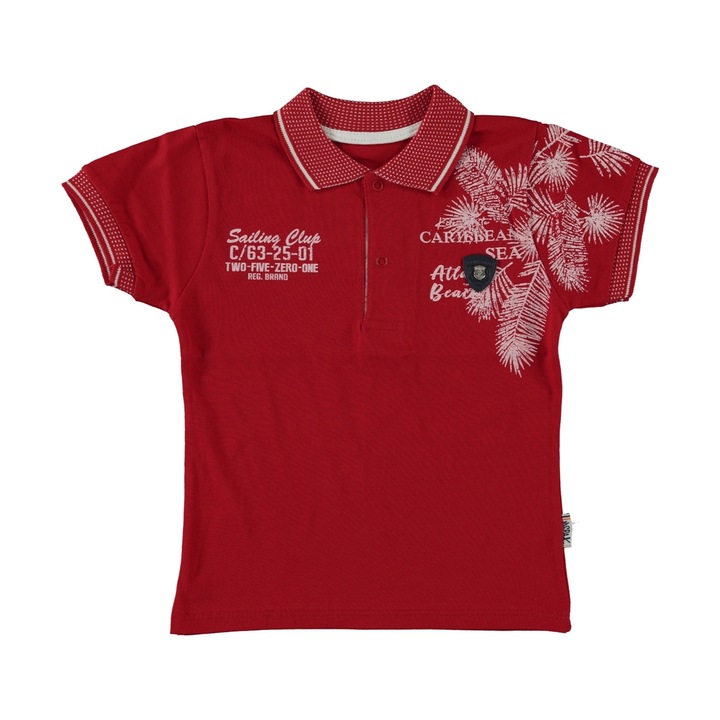 Piros Modax Polo póló