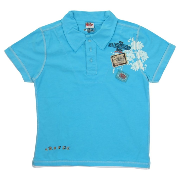Tricou, 815050, Primii Pasi, Albastru deschis
