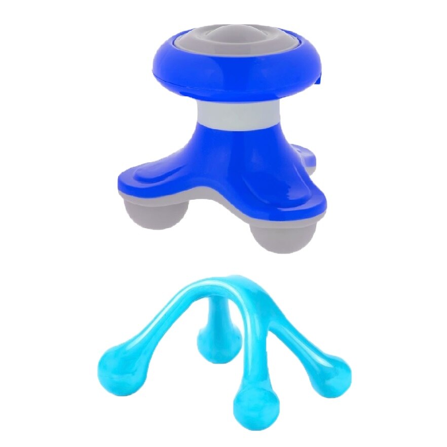 Pachet masaj, coso, Aparat vibromasaj albastru, dispozitiv masaj corporal albastru