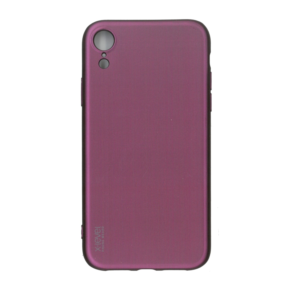 Husa carcasa X-Level Radiance, pentru Apple iphone Xr, visiniu