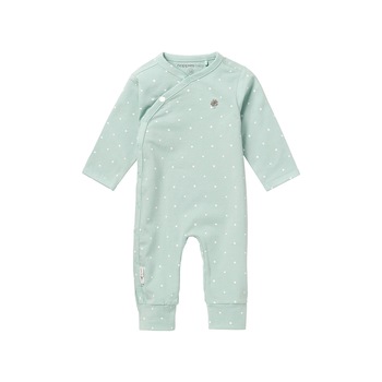 Salopeta bebe, Noppies, bumbac organic, Lou, verde, 62 cm Salopeta bebe, Noppies, bumbac organic, Lou, verde, 62 cm