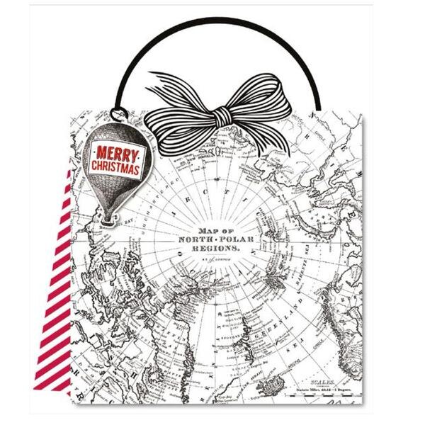 Punga cadou medie - Alice Scott's North Pole, Cu model