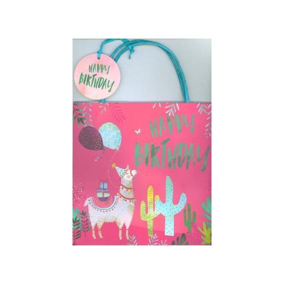 Punga cadou medie - Llama, Cu model