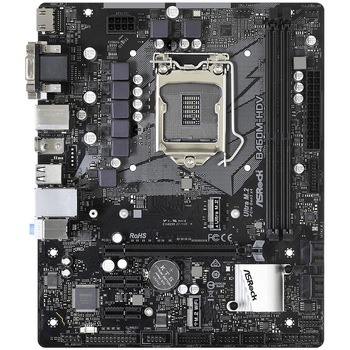 Placa de baza AsRock B460M-HDV, Socket 1200 Placa de baza AsRock B460M-HDV, Socket 1200