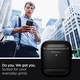 Husa Protectie Spigen Rugged Armor Pentru Airpods 1/2, Negru - 750487