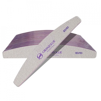 Kit set 25 pile unghii profesionale, Oranjollie, granulatie 80/80 Kit set 25 pile unghii profesionale, Oranjollie, granulatie 80/80