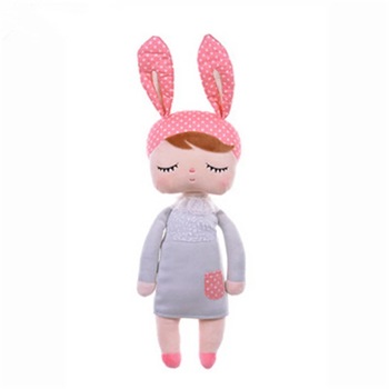 Papusa personalizata Metoo, model Angela gri, 43 cm Papusa personalizata Metoo, model Angela gri, 43 cm