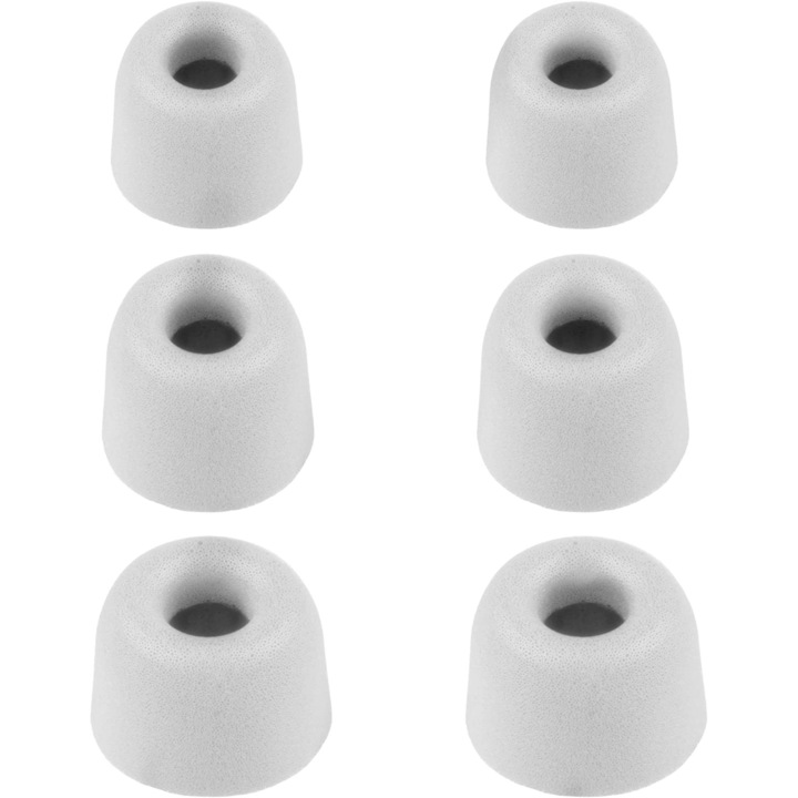 Set 3 perechi de dopuri pentru casti FX4.5, Xcessor, S/M/L, culoare Gri