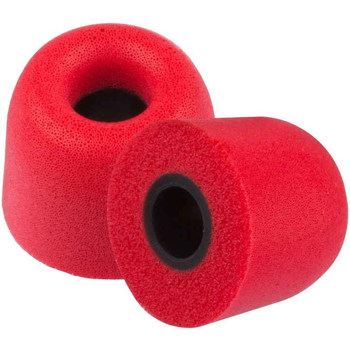 Set 4 perechi de dopuri pentru casti FX4.9, Xcessor, M, culoare Rosu
