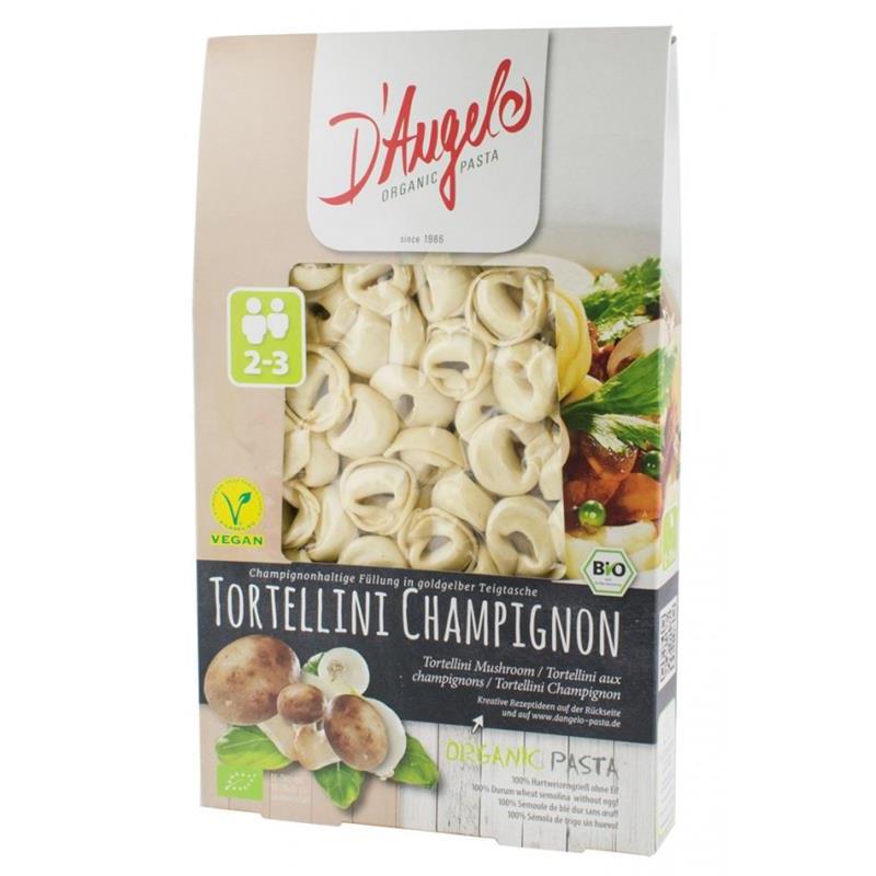 Tortellini cu Ciuperci si Ceapa Bio 250gr D'Angelo Pasta