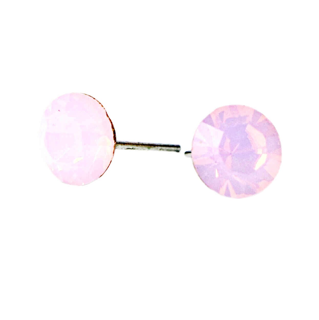 Cercei Round Stones ss34, Miidefloriart - roz - model 29