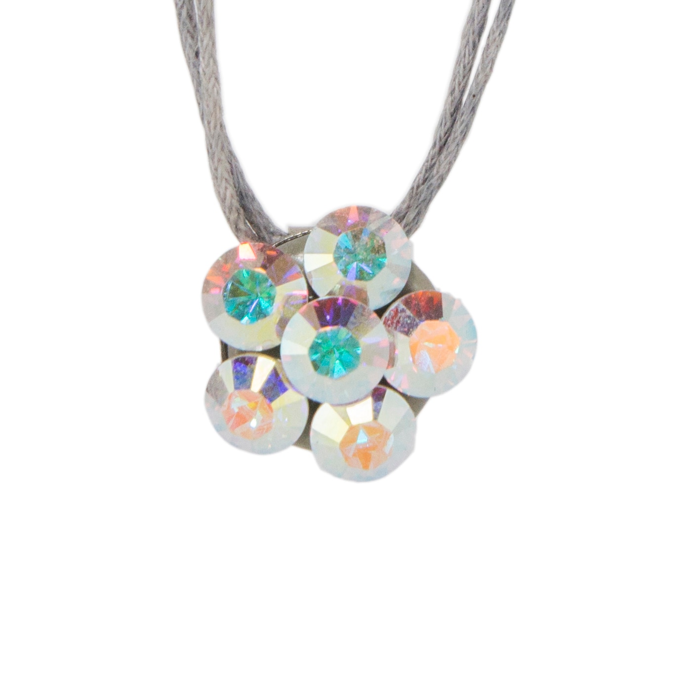 Colier cu cristale, Miidefloriart - model 63