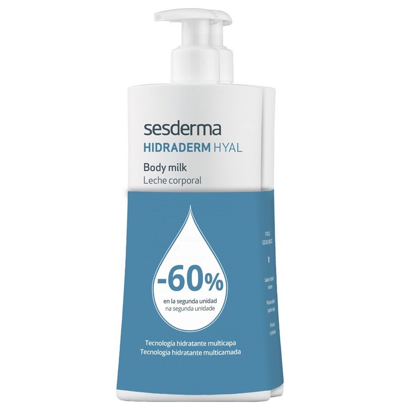 Lapte de corp Hidraderm Hyal 60% DTO, Sesderma, 400 ml