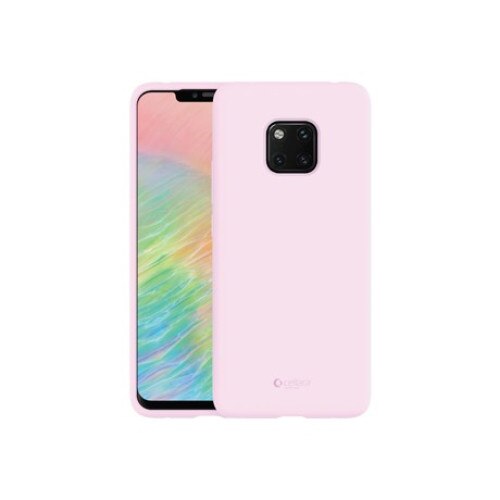 Husa protectie spate cellara din silicon colectia soft pentru Huawei Mate 20 Pro - Roz