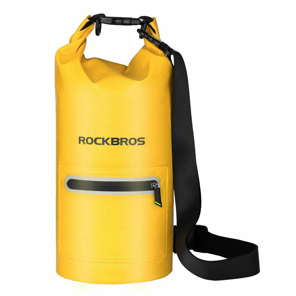 Rucsac ciclism material impermeabil galben Rockbros