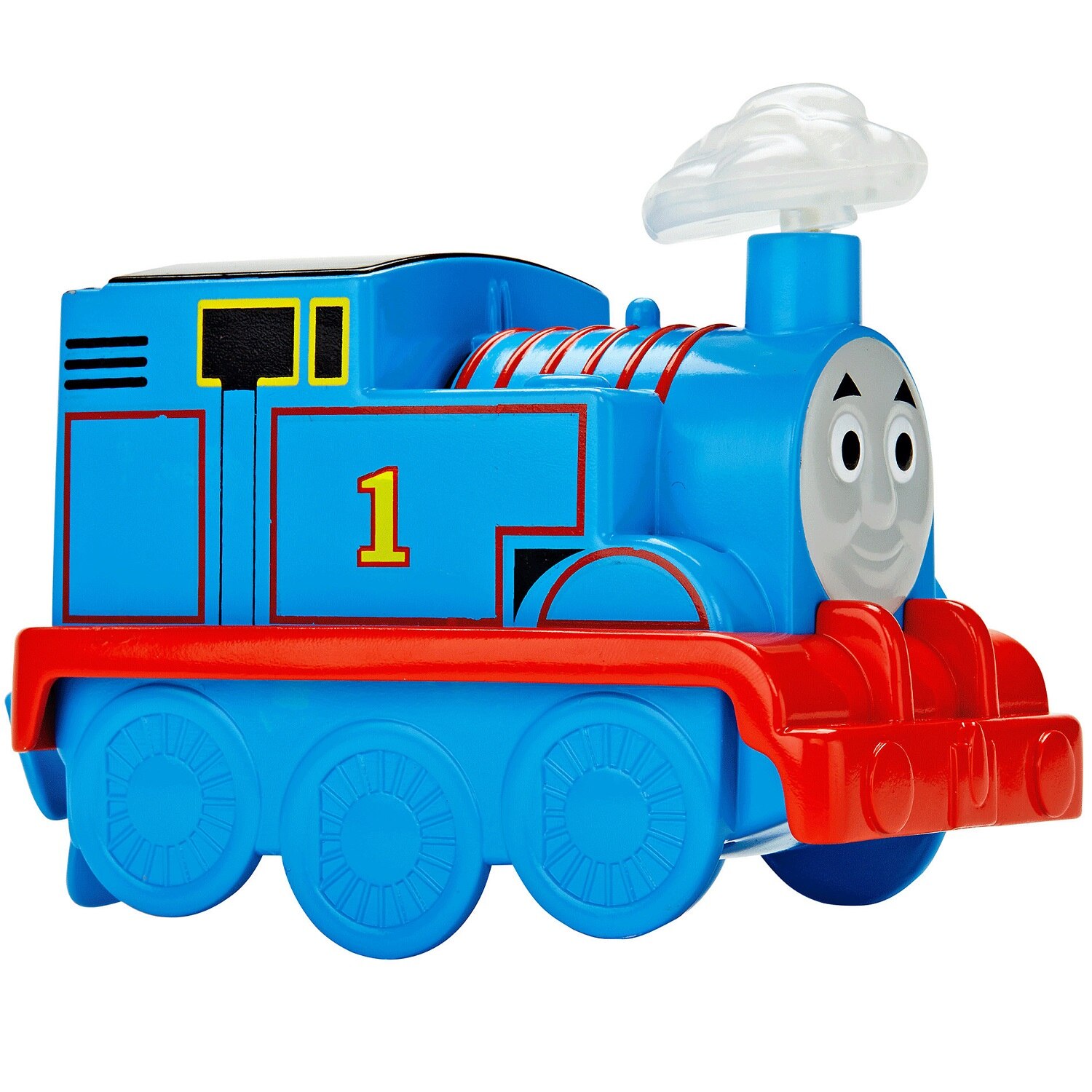 Jucarie plutitoare pentru apa Thomas, Albastru/Rosu, 13 cm