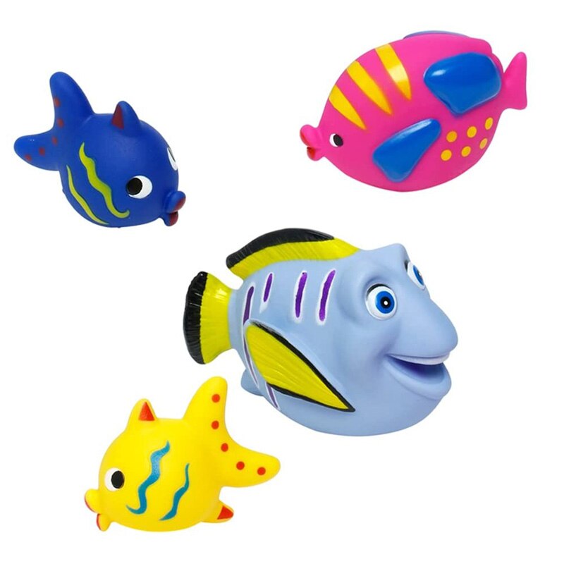 Jucarie de baie Pestisori Eddy Toys Albastru 4 buc