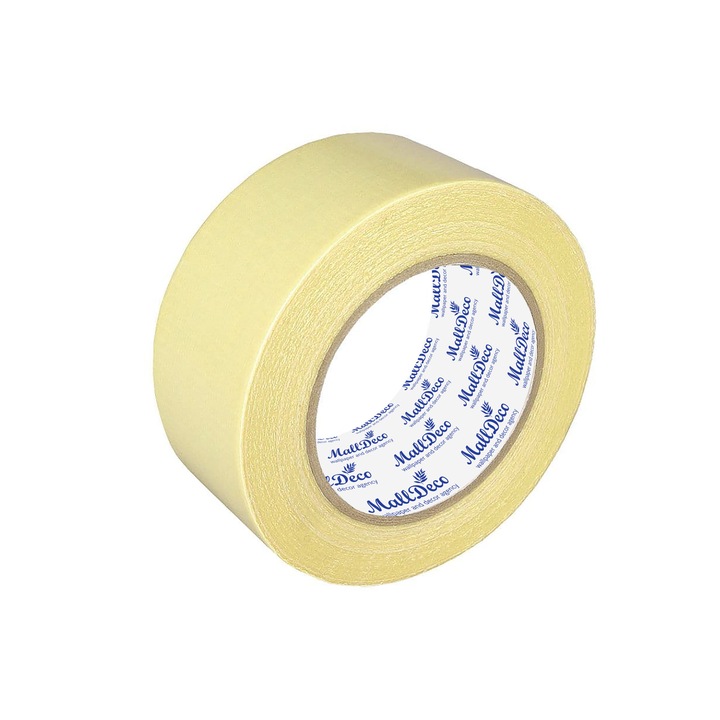 Самозалепваща лента MallDeco PREMIUM , Хартиена , Y 38mm x 40m x 140 микрона, 4 броя