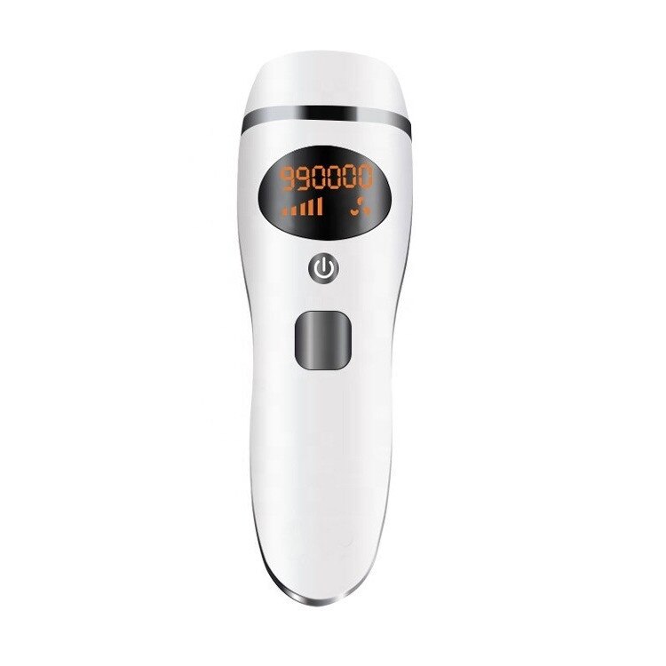 Epilator IPL epilare definitiva si rejuvenare corporala cu 999.999 impulsuri, Perfect, alb