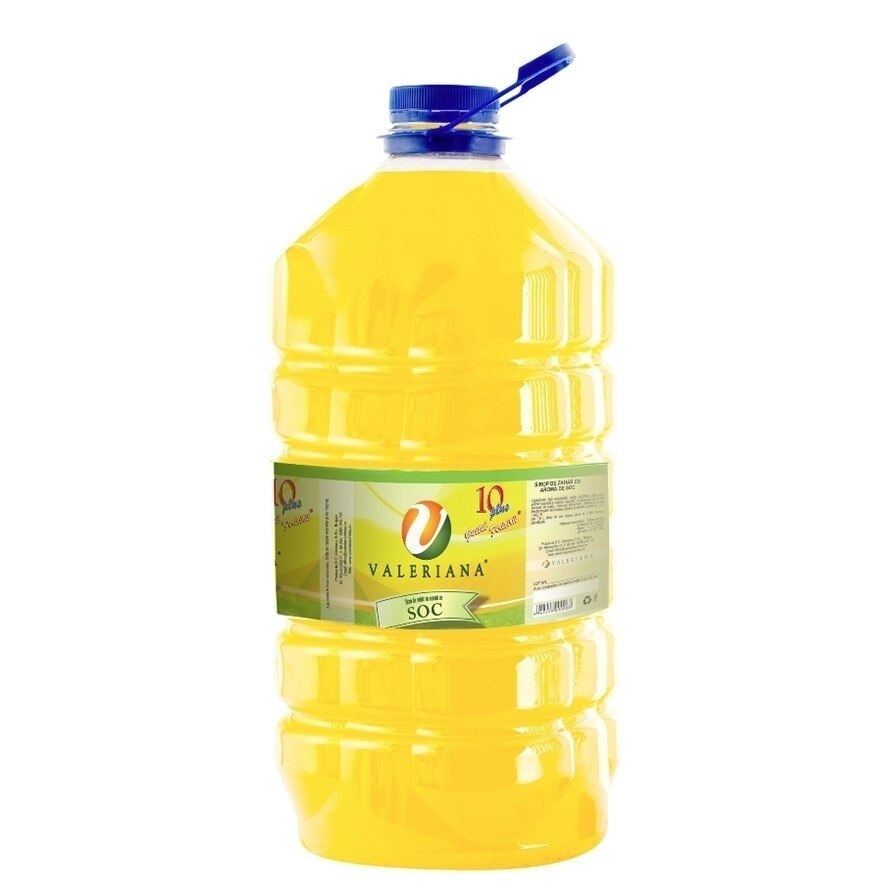 Sirop pentru granita, Valeriana, Soc, 5 Litri