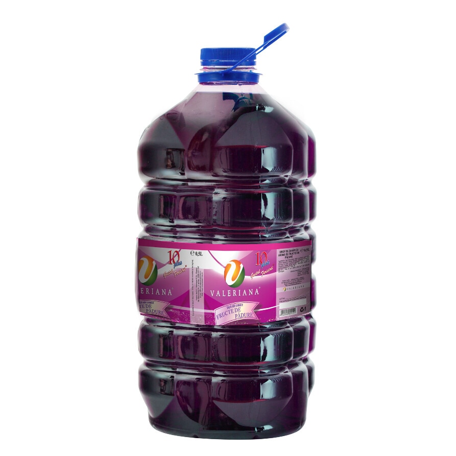 Sirop pentru granita, Valeriana, Fructe de Padure , 5 Litri