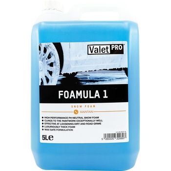 Spuma prespalare concentrata PH Neutru Valet Pro F1 , 5L Spuma prespalare concentrata PH Neutru Valet Pro F1 , 5L