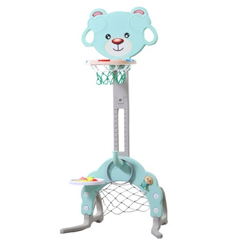 Cos de baschet multifunctional 3 in 1 Bear Green Cos de baschet multifunctional 3 in 1 Bear Green