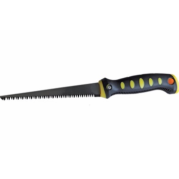Fierastrau pentru rigips, maner bicomponent PP-TPR, dimensiune 150 mm Fierastrau pentru rigips, maner bicomponent PP-TPR, dimensiune 150 mm