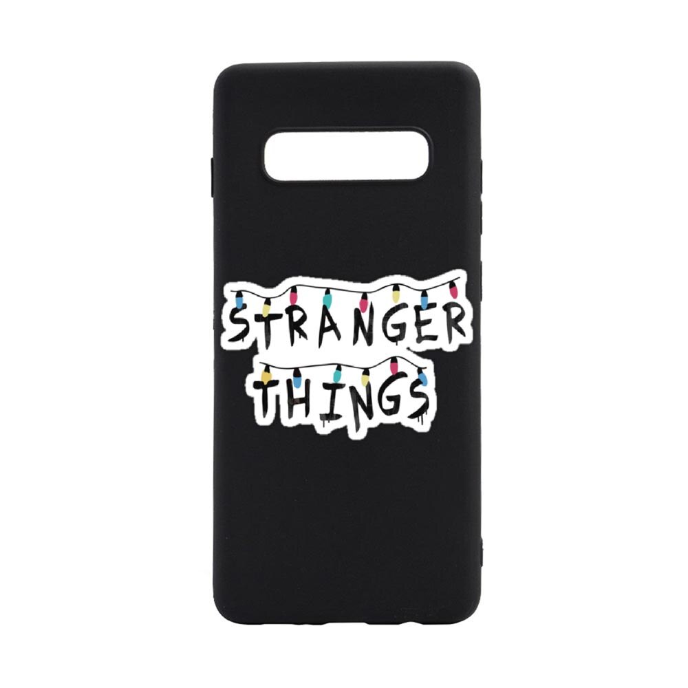 Husa Samsung Galaxy S10, Stranger Things, rezistenta la uzura, anti-alunecare, din silicon Premium, B720