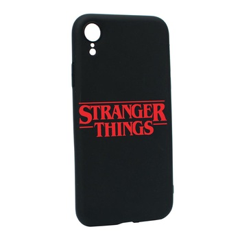 Husa Apple iPhone XR, Stranger Things, rezistenta la uzura, anti-alunecare, din silicon Premium, B721 Husa Apple iPhone XR, Stranger Things, rezistenta la uzura, anti-alunecare, din silicon Premium, B721