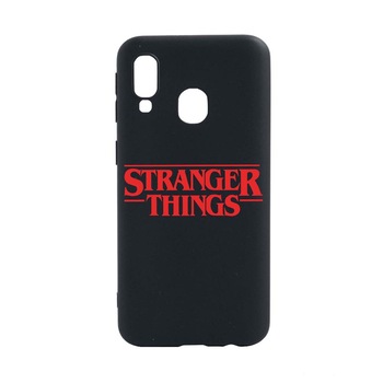 Husa Samsung Galaxy A40, Stranger Things, rezistenta la uzura, anti-alunecare, din silicon Premium, B721 Husa Samsung Galaxy A40, Stranger Things, rezistenta la uzura, anti-alunecare, din silicon Premium, B721