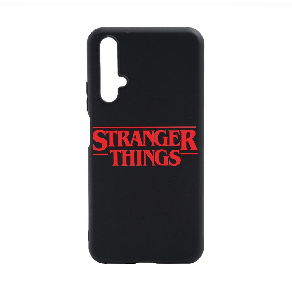 Husa Huawei Honor 20, Stranger Things, rezistenta la uzura, anti-alunecare, din silicon Premium, B721