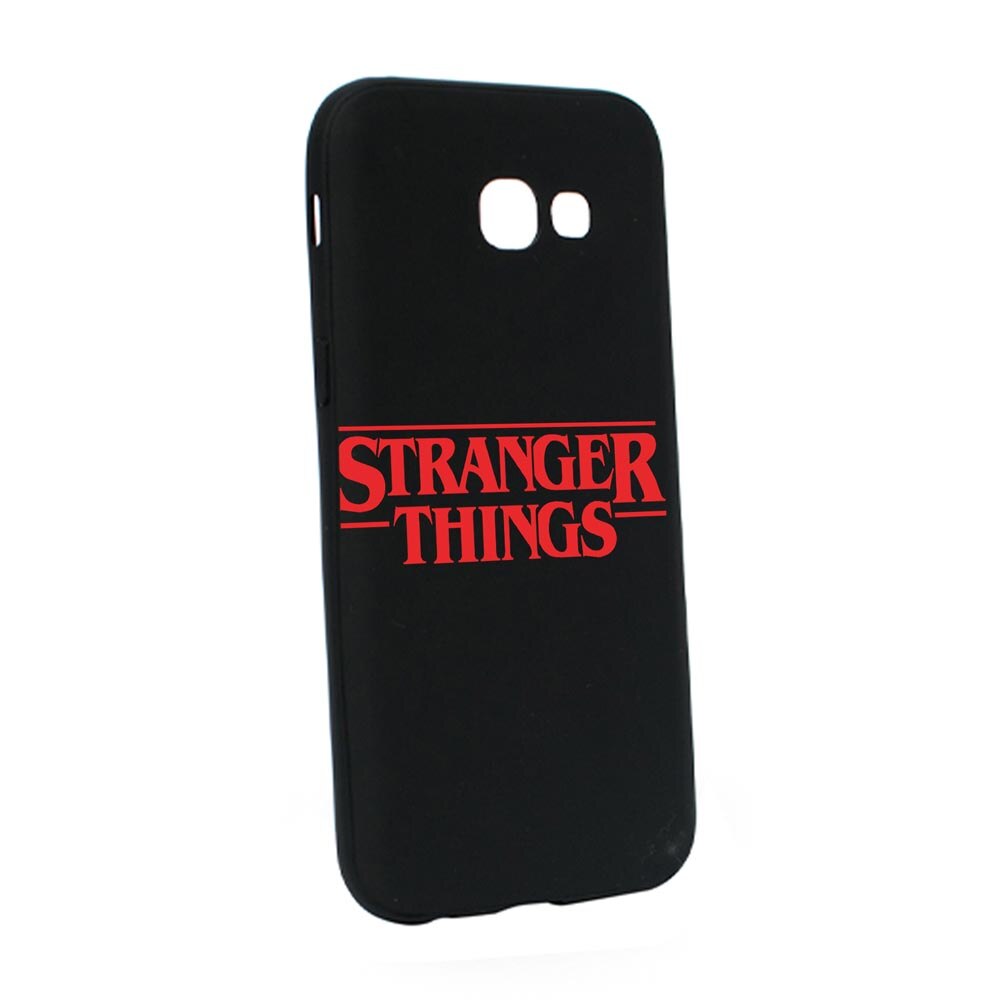 Husa Samsung Galaxy A3 2017, Stranger Things, rezistenta la uzura, anti-alunecare, din silicon Premium, B721