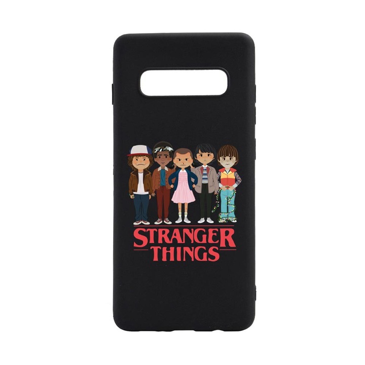 Силиконов калъф Unique за Samsung Galaxy S10 Plus, Stranger Things, B722