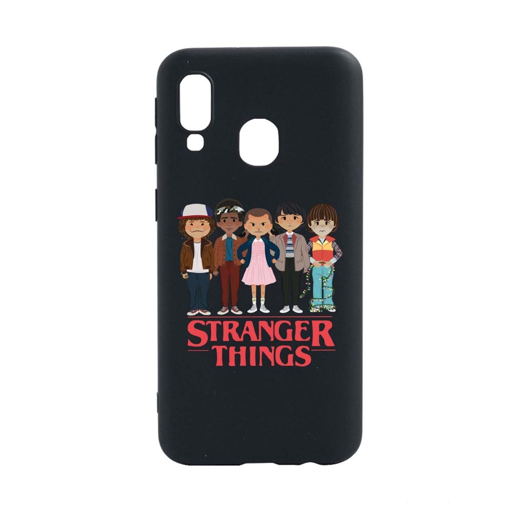 Husa Samsung Galaxy A40, Stranger Things, rezistenta la uzura, anti-alunecare, din silicon Premium, B722