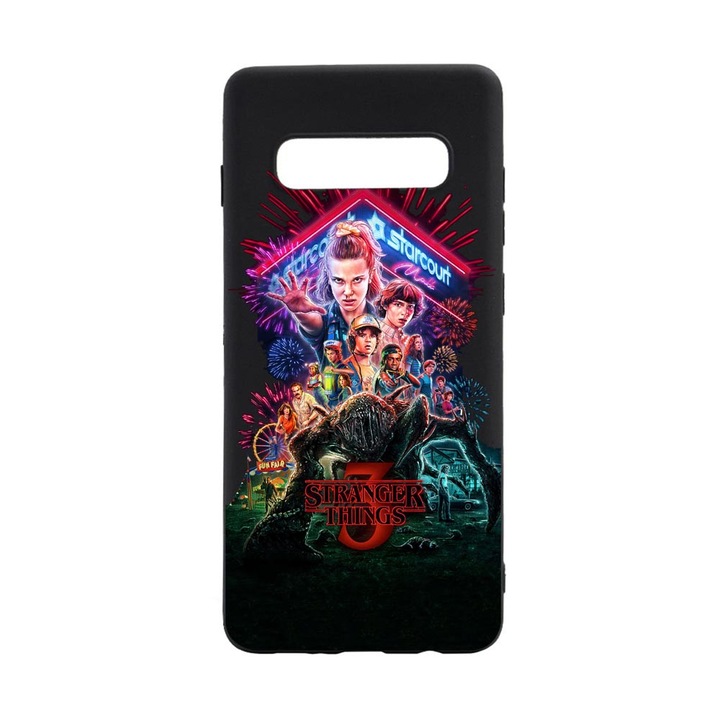 Силиконов калъф Unique за Samsung Galaxy S10 Plus, Stranger Things, B372