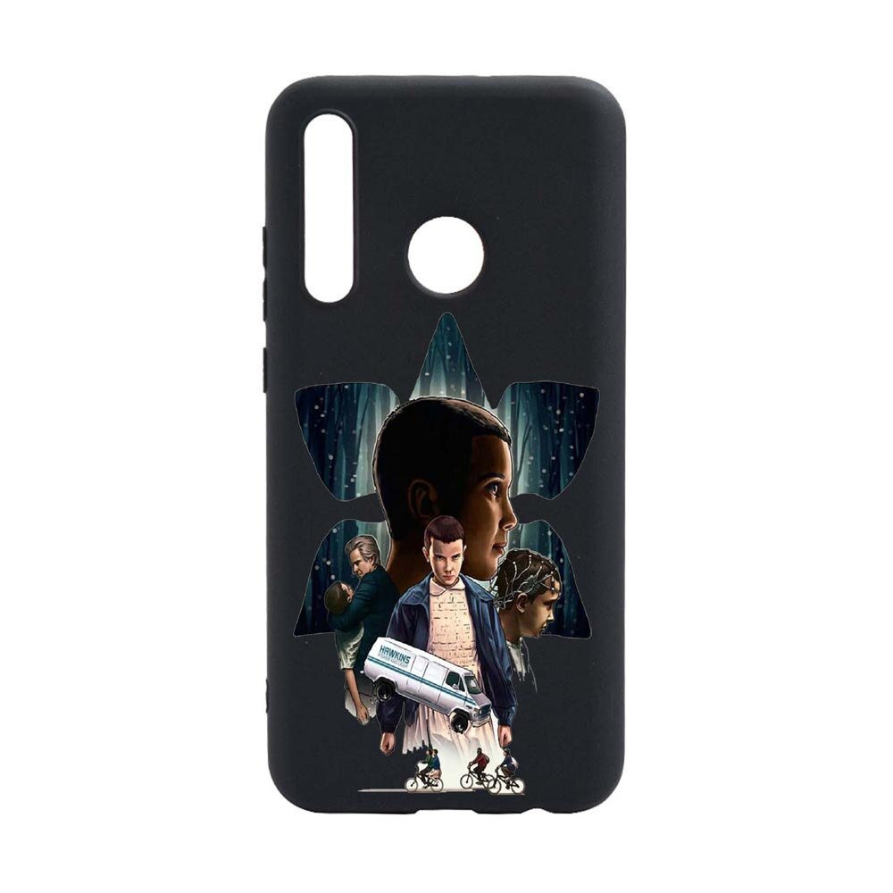 Husa Huawei Honor 20 Lite / P smart Plus 2019, Stranger Things, rezistenta la uzura, anti-alunecare, din silicon Premium, B373