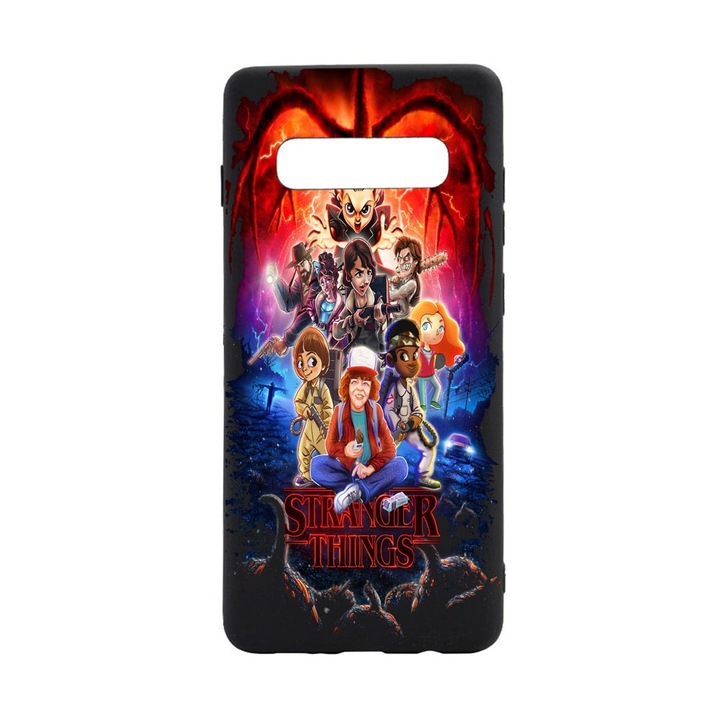 Силиконов калъф Unique за Samsung Galaxy S10 Plus, Stranger Things, B377