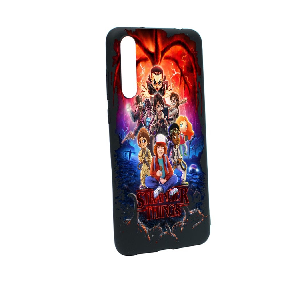 Husa Samsung Galaxy A50 / A50s, Stranger Things, rezistenta la uzura, anti-alunecare, din silicon Premium, B377
