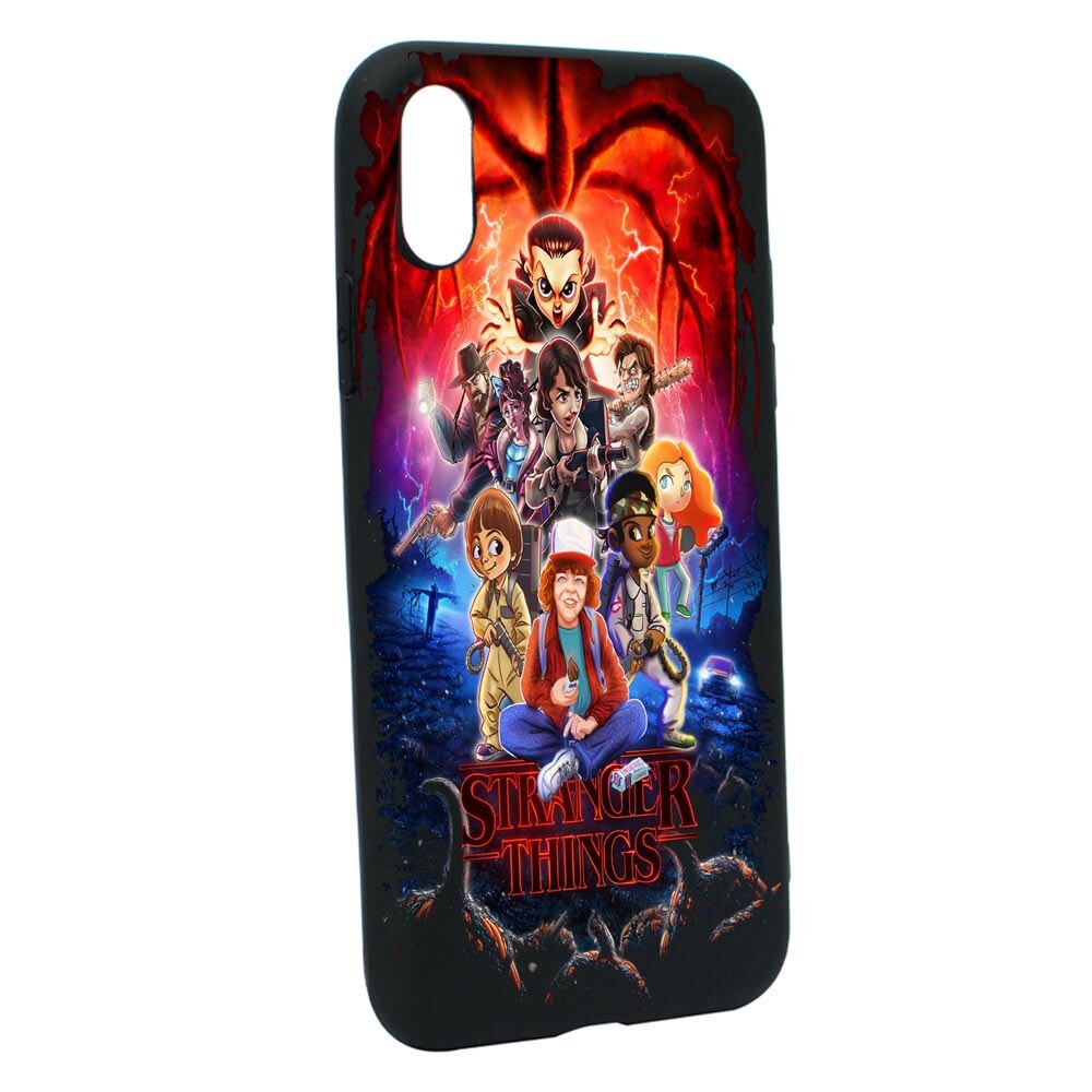 Husa Samsung Galaxy A10, Stranger Things, rezistenta la uzura, anti-alunecare, din silicon Premium, B377