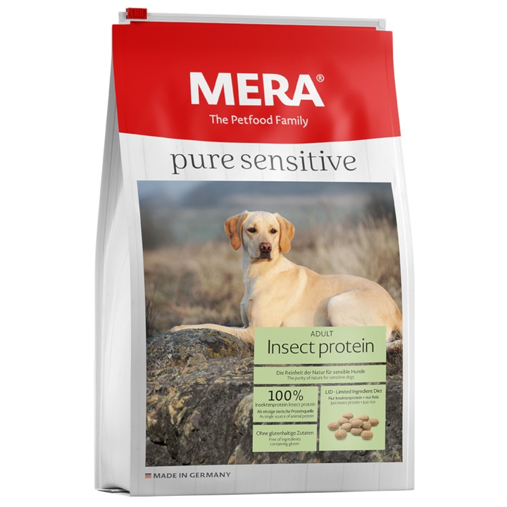 Mera Insect Protein Száraz kutyaeledel, 12.5 kg