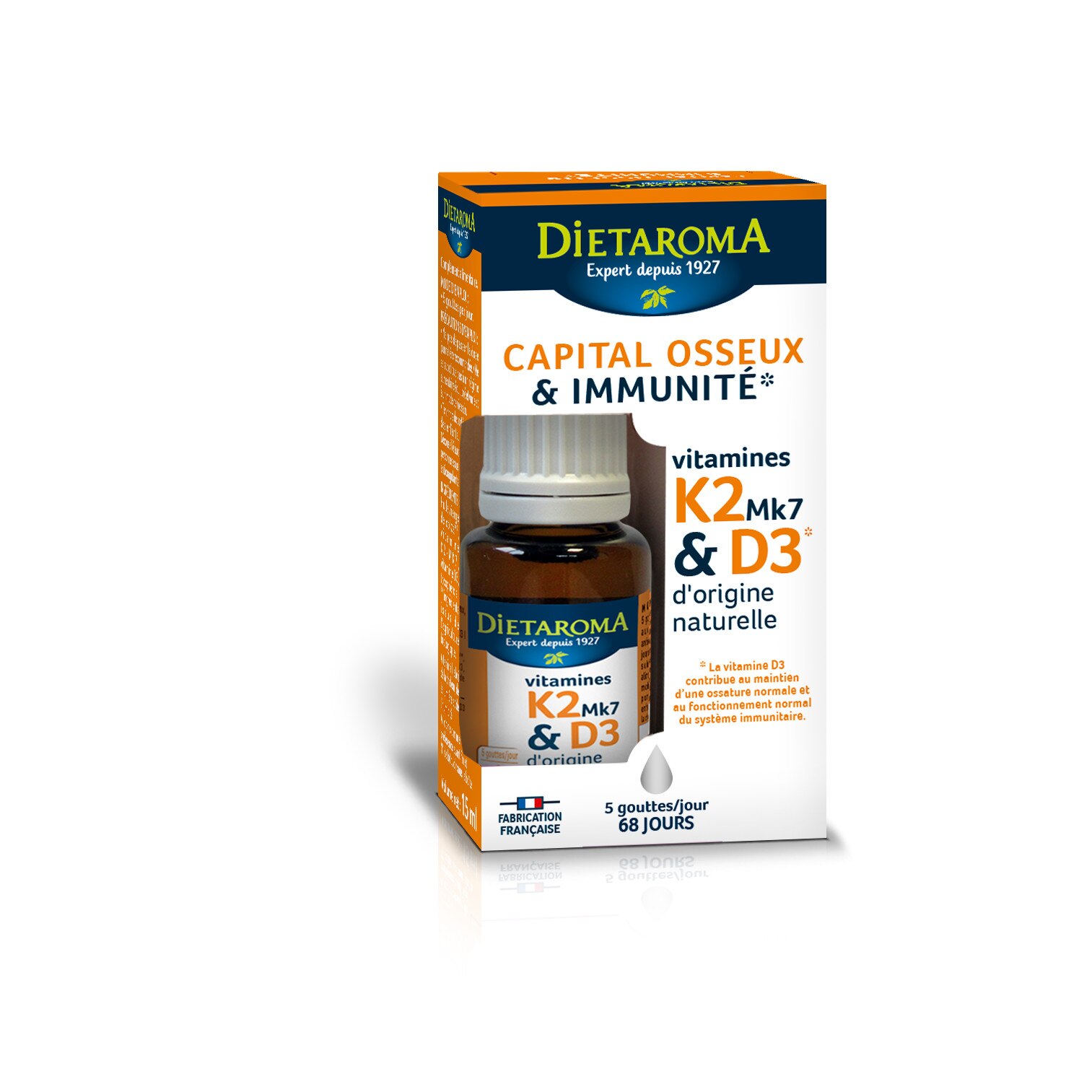 Dietaroma Vitamina K2 si D3 15ml
