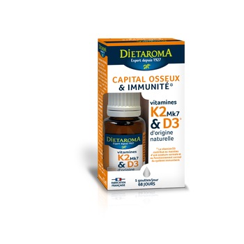 Dietaroma Vitamina K2 si D3 15ml Dietaroma Vitamina K2 si D3 15ml