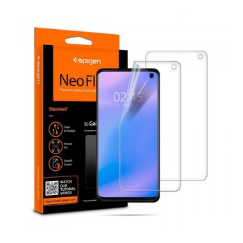Set 2 folii de protectie Spigen Neo Flex Hd Galaxy S10 Set 2 folii de protectie Spigen Neo Flex Hd Galaxy S10