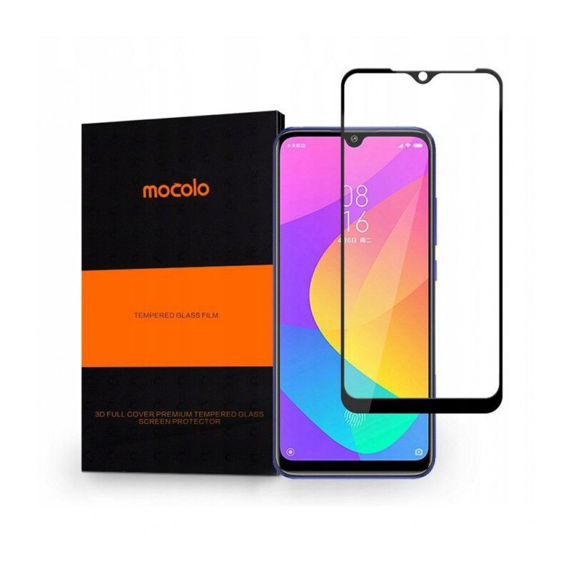 Folie de protectie Mocolo Tg+Full Glue Xiaomi Mi9 Lite Black