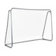 Poarta de fotbal 215 x 153 cm, argintie, ds58018